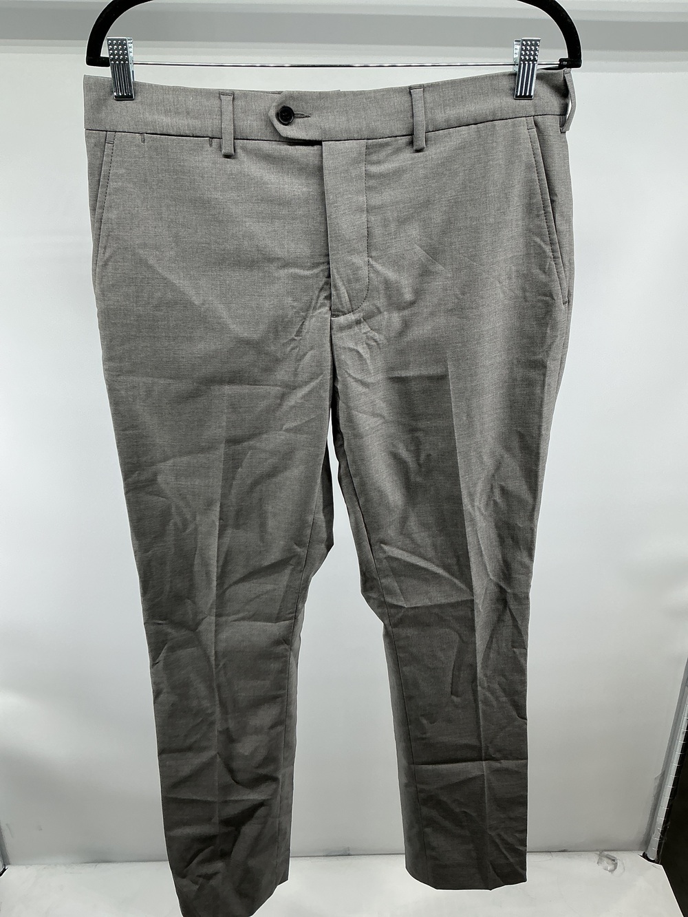 Stretch Wool Dress Pants - Slim Fit